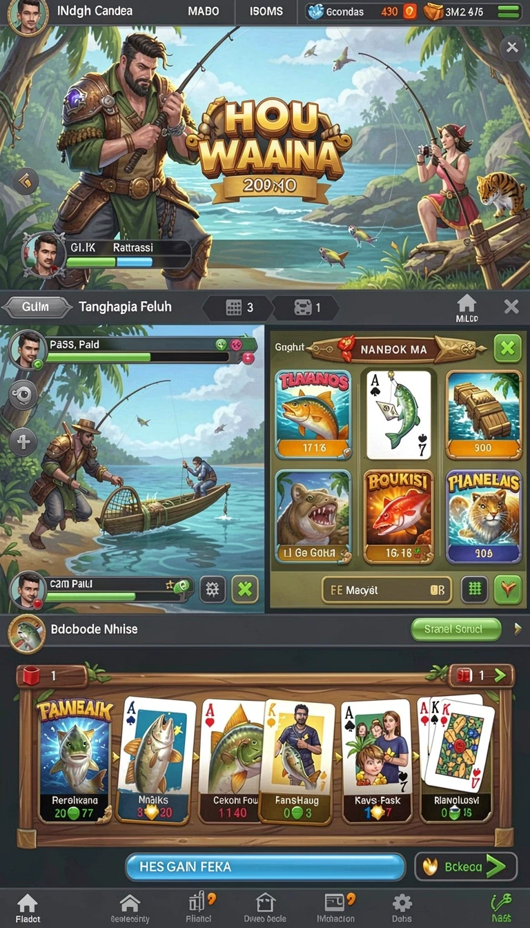 Beragam pilihan permainan menarik dalam aplikasi uno38 Versi Terbaru untuk Android Tanpa Ribet.