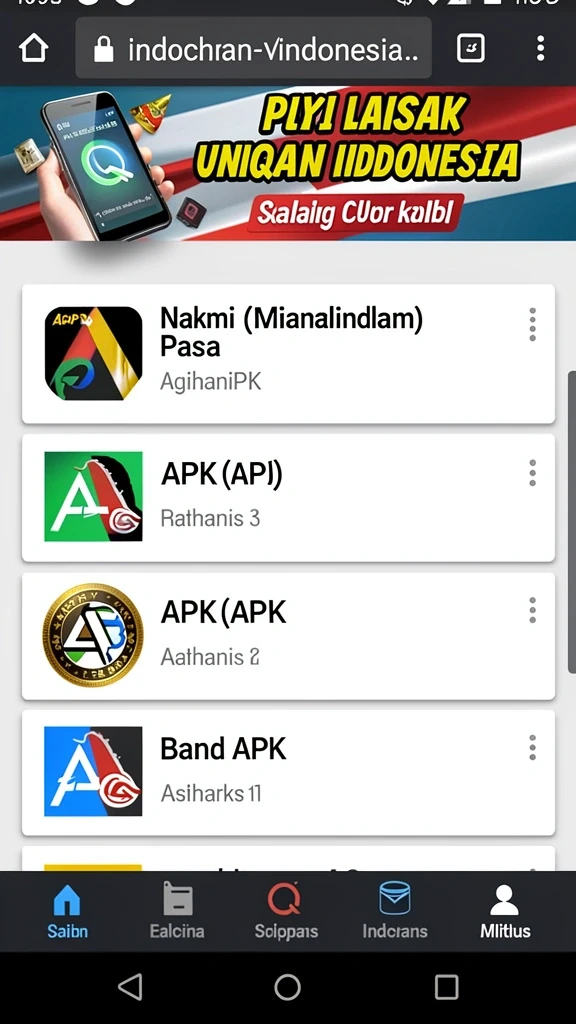 Beragam pilihan permainan menarik dalam aplikasi Download bosku777 APK untuk Android.