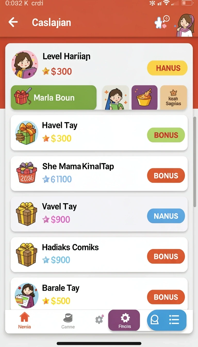 Beragam pilihan permainan menarik dalam aplikasi Download wow99 APK untuk Android.